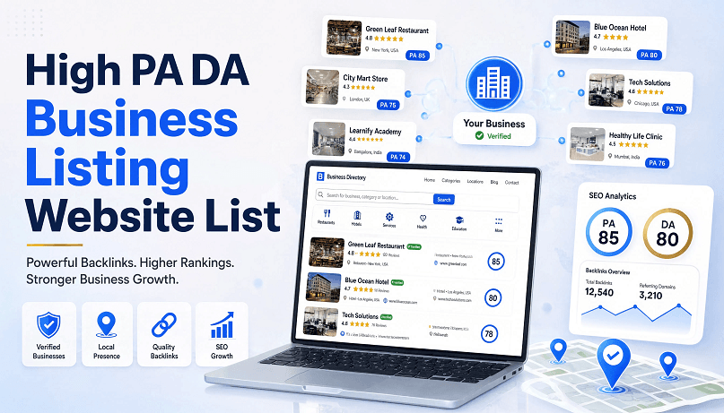 Business Listing Website List for SEO | A Real-World Guide